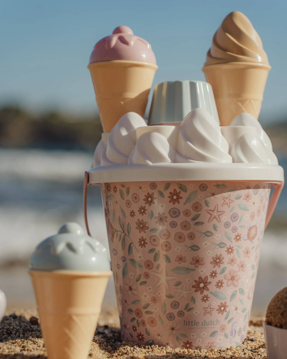 Little Dutch Sandspielzeug Eiscreme-Spielset, 14-teilig
