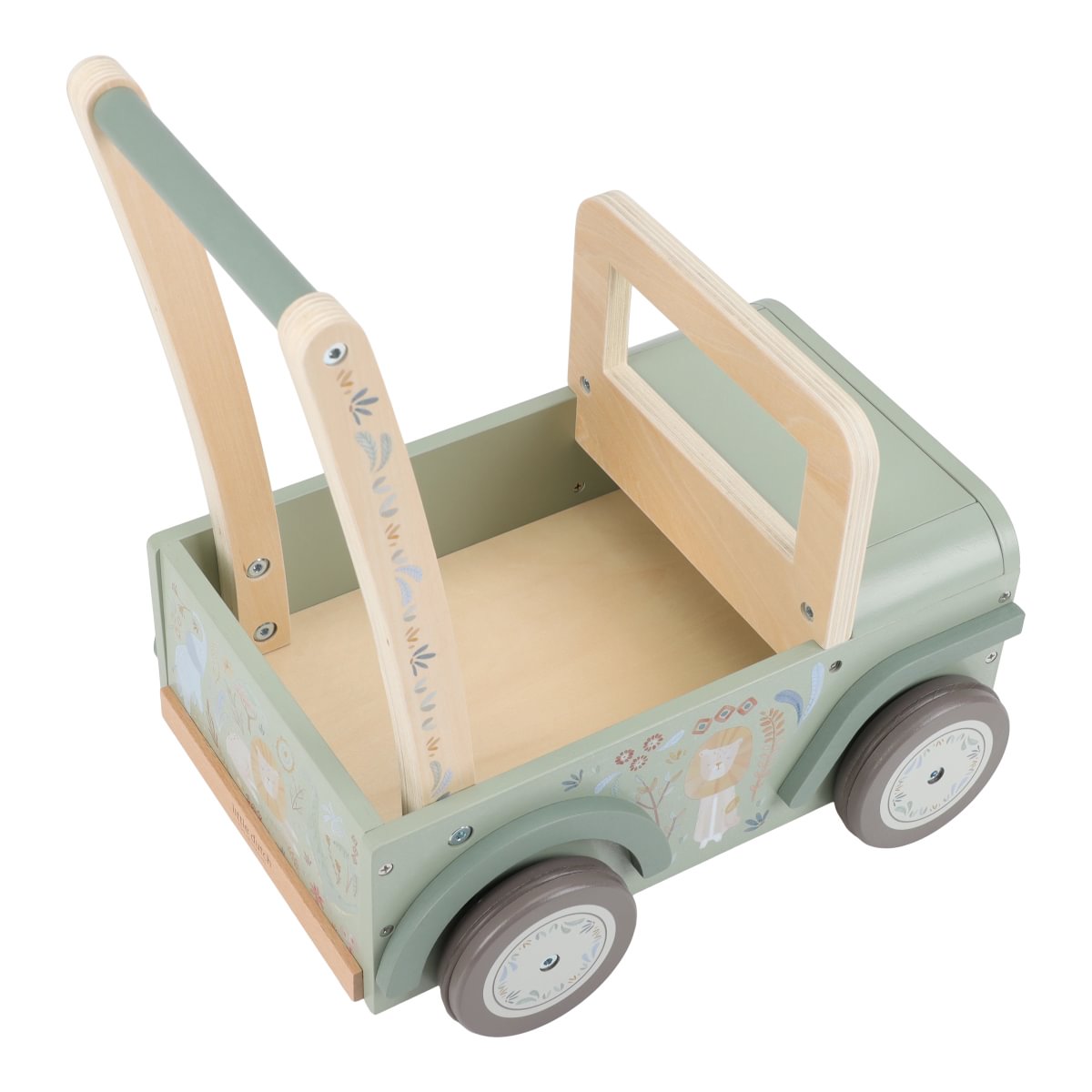 Little Dutch Schiebewagen Safari Friends aus Holz FSC