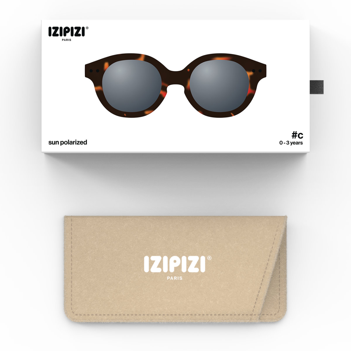 IZIPIZI Baby Sonnenbrille #C für 0–3 Jahre