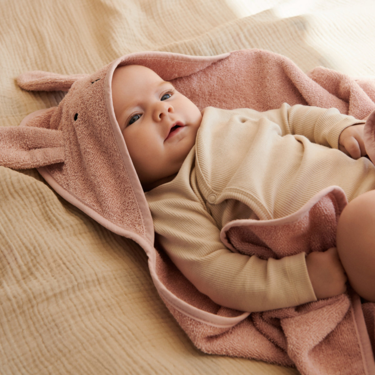 Liewood Albert Babyhandtuch mit Kapuze