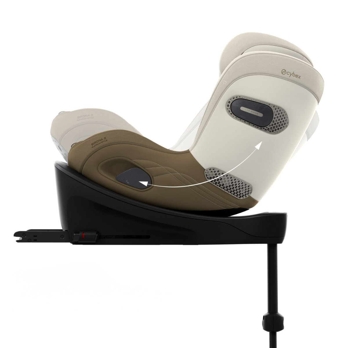 Cybex Sirona Si i-Size Kindersitz (3 Monate–4,5 Jahre) mit integrierter Basisstation