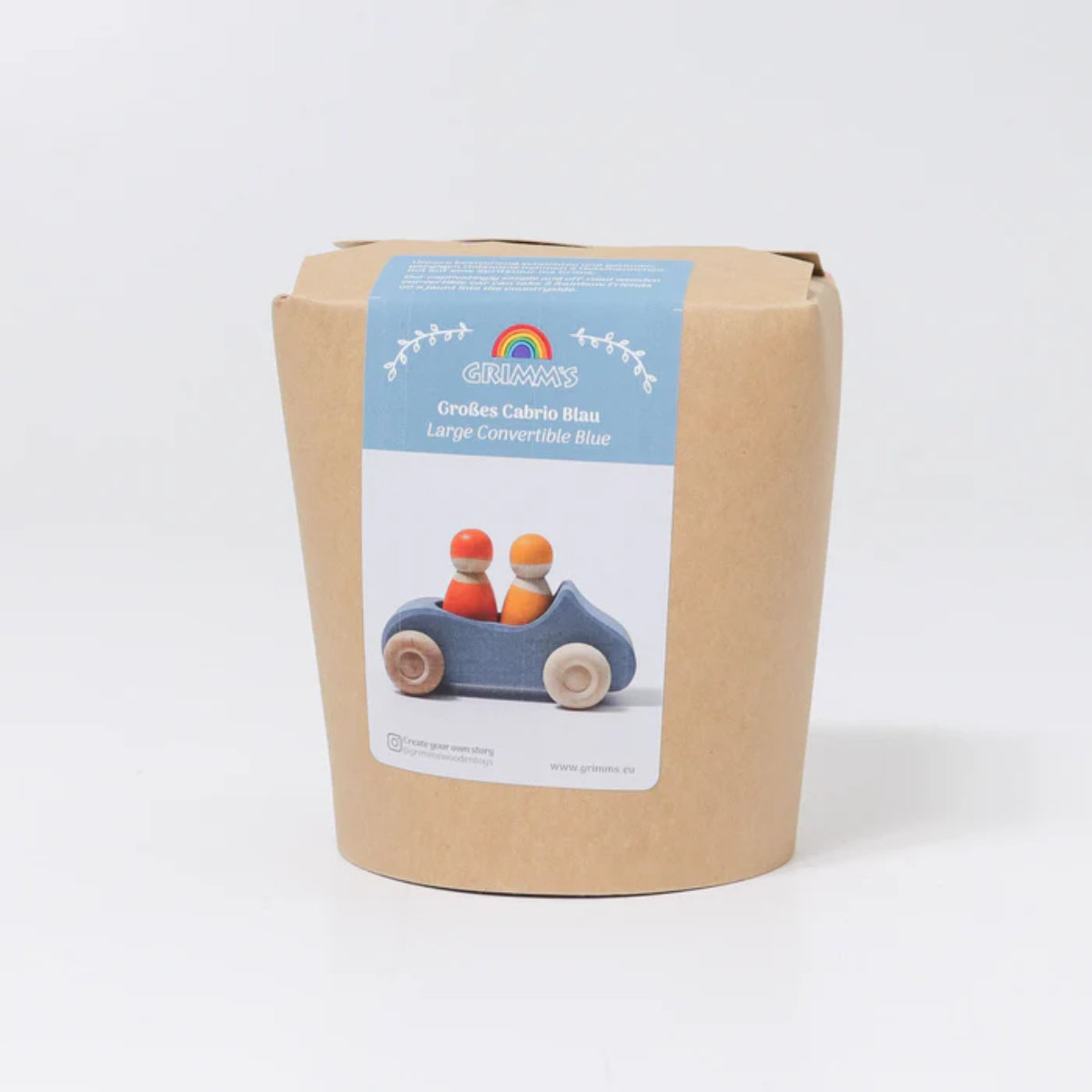 Grimm’s Holzauto Cabrio mit Figuren