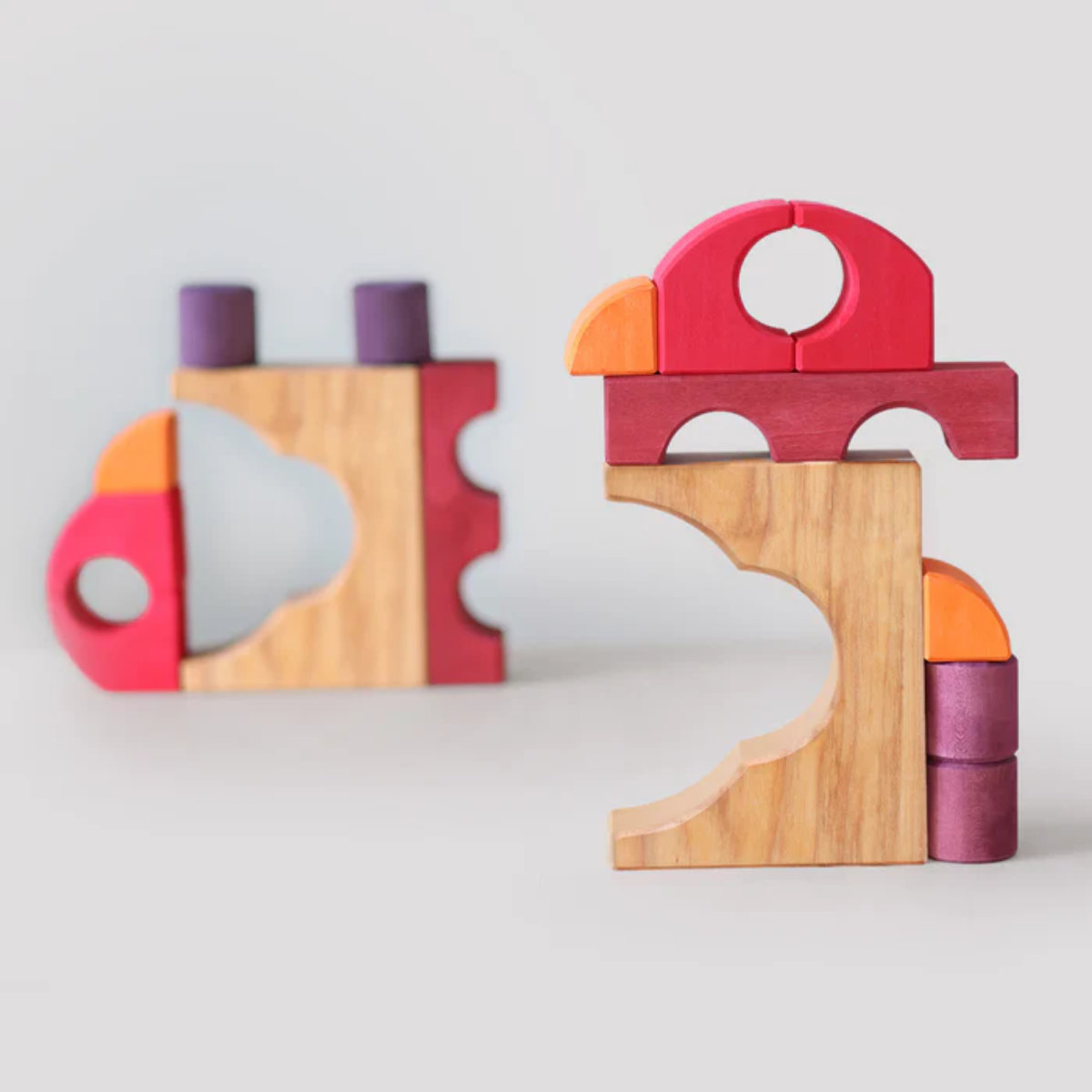 Grimm's Bauspiel aus Holz
