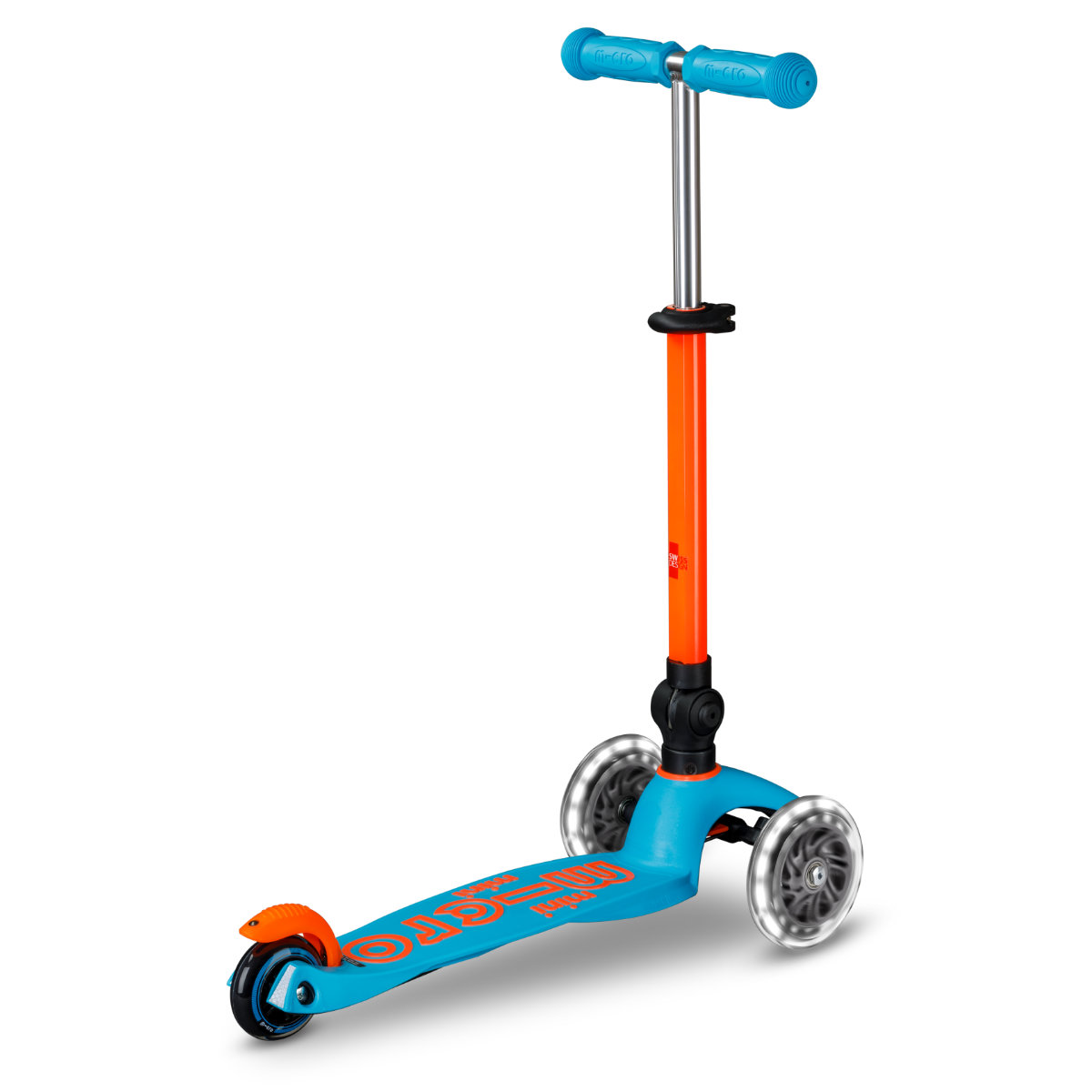 Mini Micro Deluxe Scooter Faltbar mit LED Räder