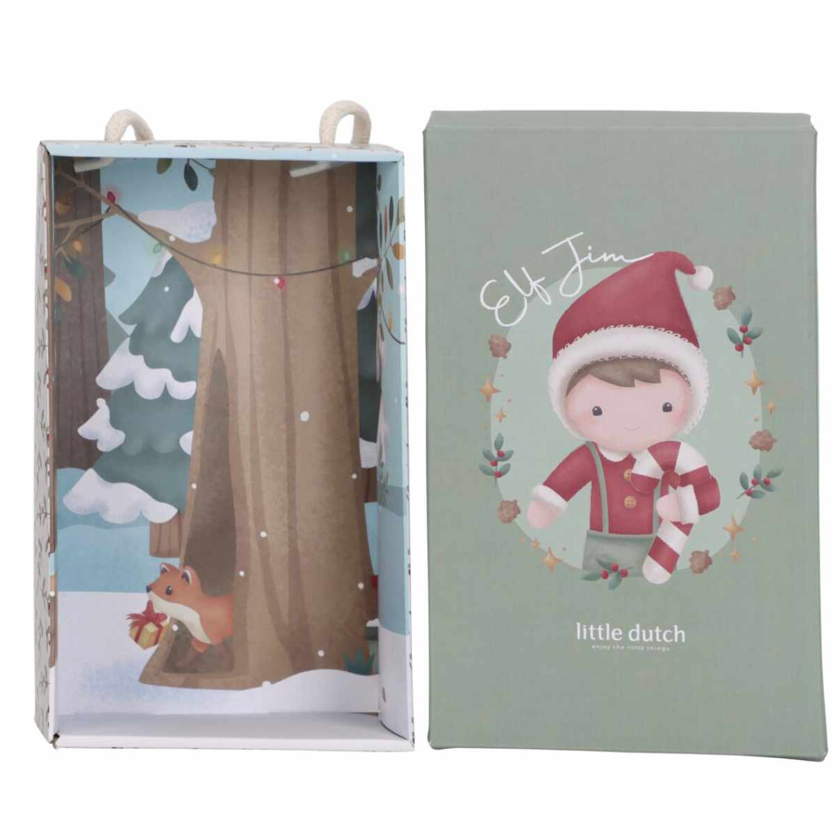 Little Dutch Weihnachtspuppe Jim 35 cm