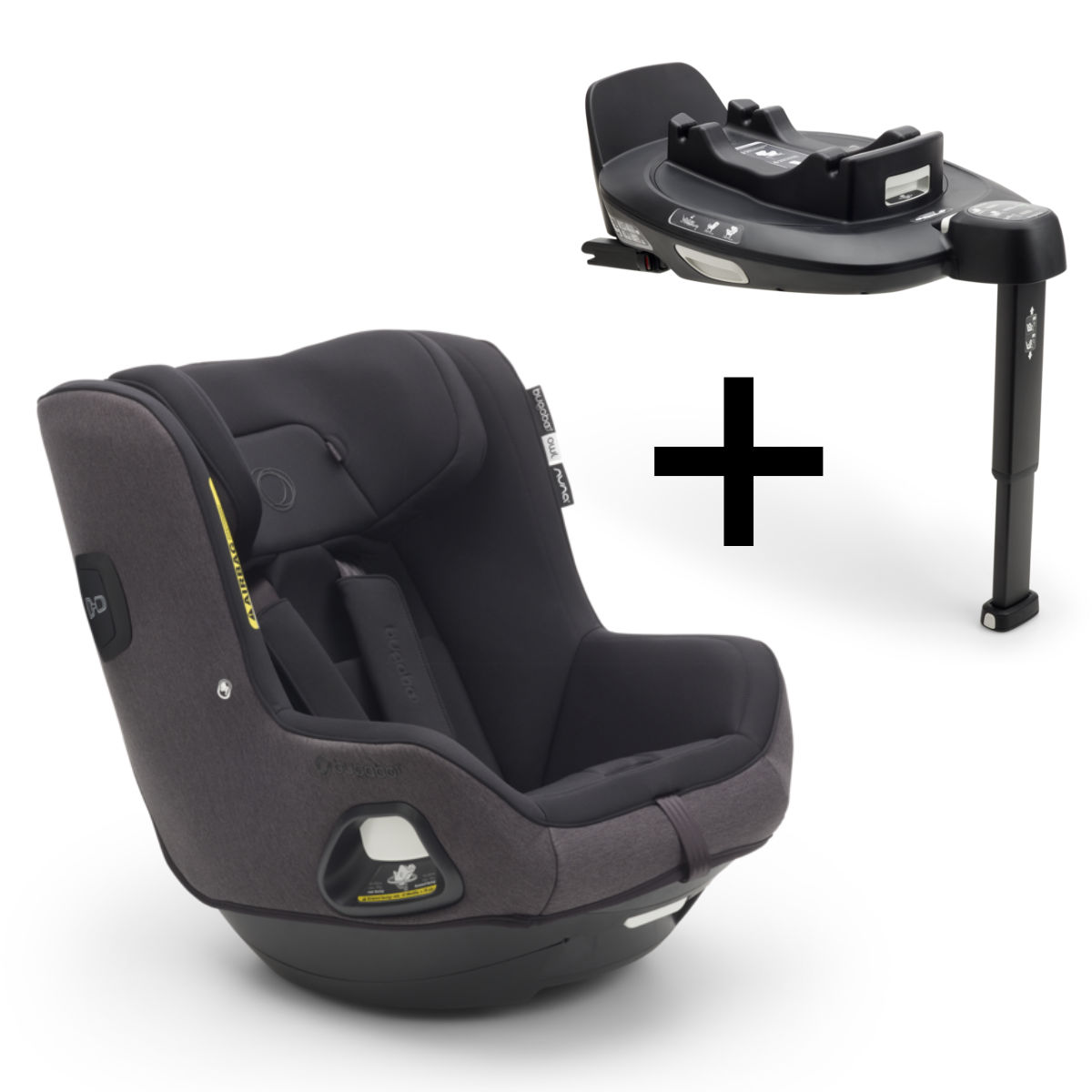 Bugaboo Owl by Nuna Kindersitz (0-4 Jahre) inkl. Bugaboo 360 Isofix Base