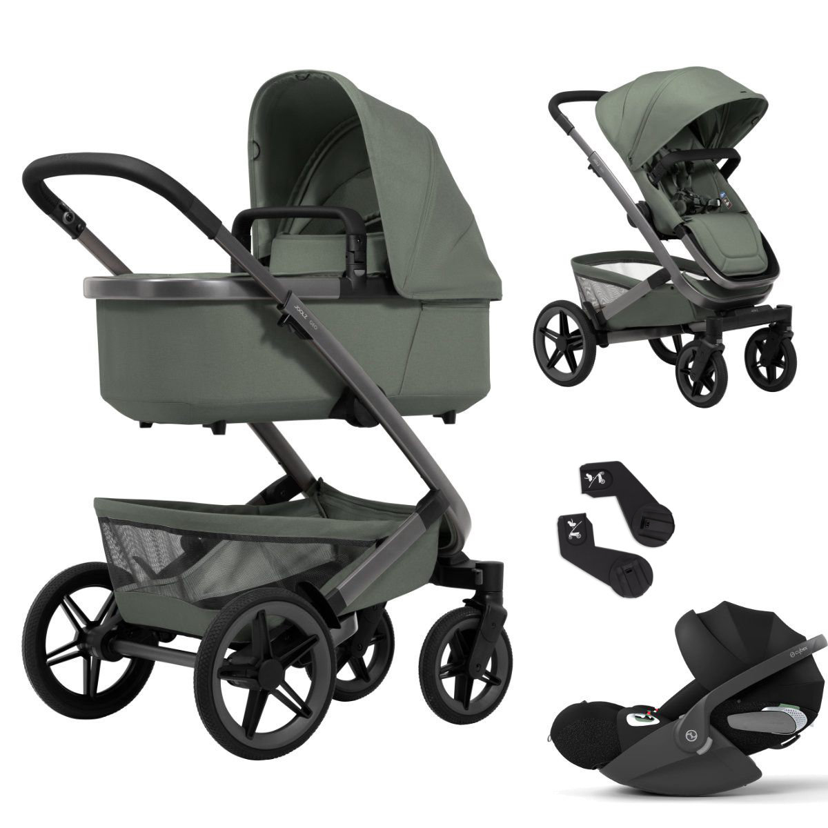 Joolz Geo5 Kinderwagen Set 3 in 1 inkl. Cybex Cloud T i-Size Babyschale