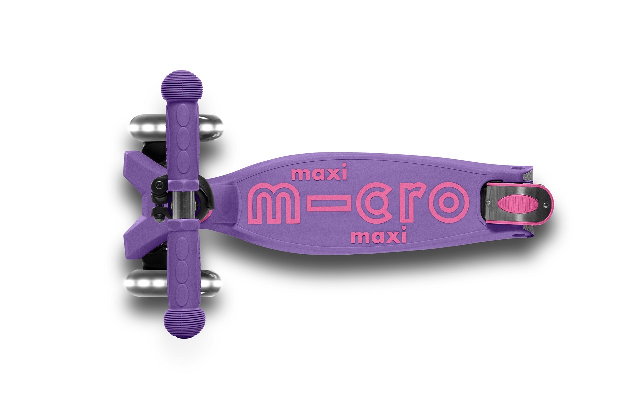 Maxi Micro Deluxe Faltbar mit LED Räder