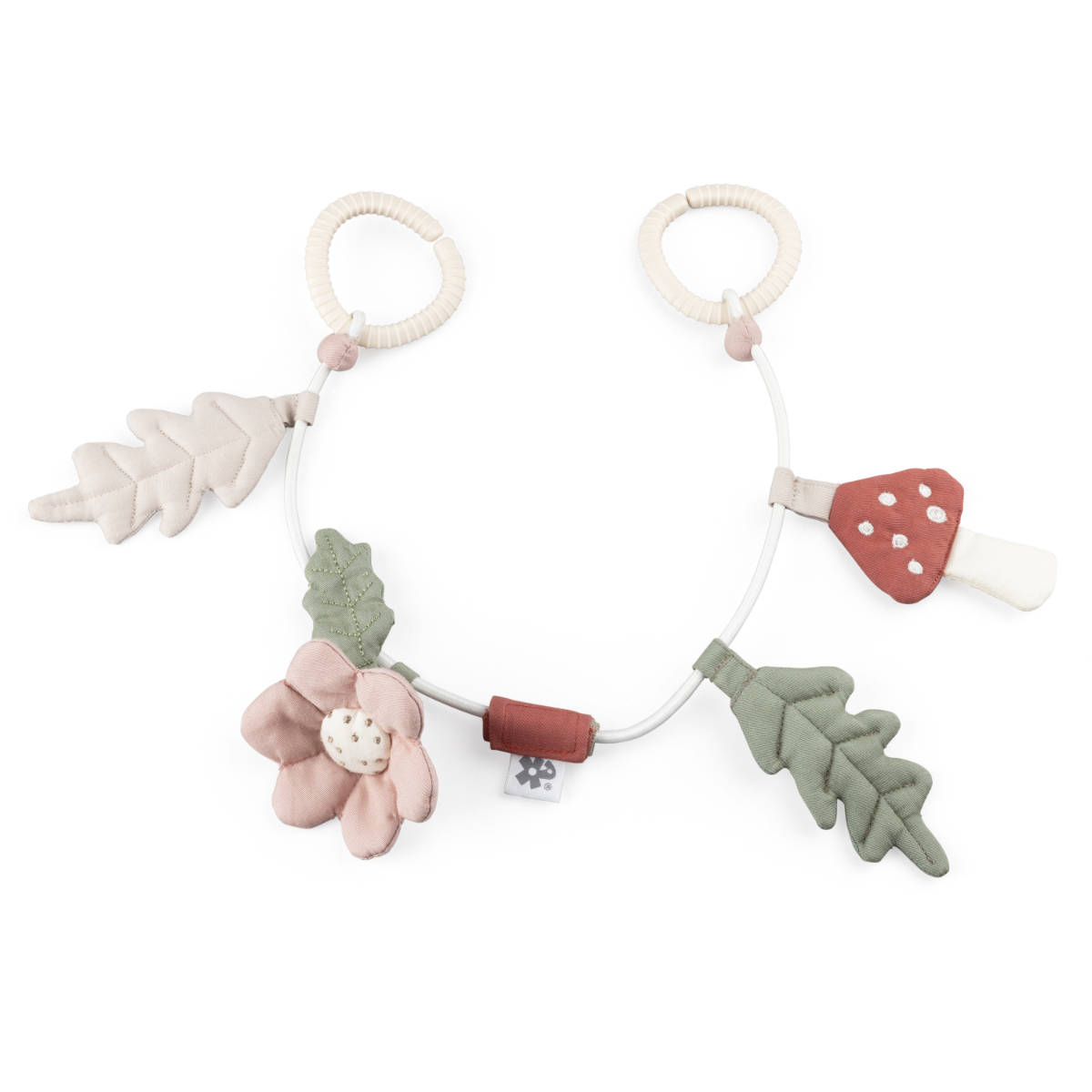 Sebra Kinderwagenkette, Blatt/ Pilz/ Blume