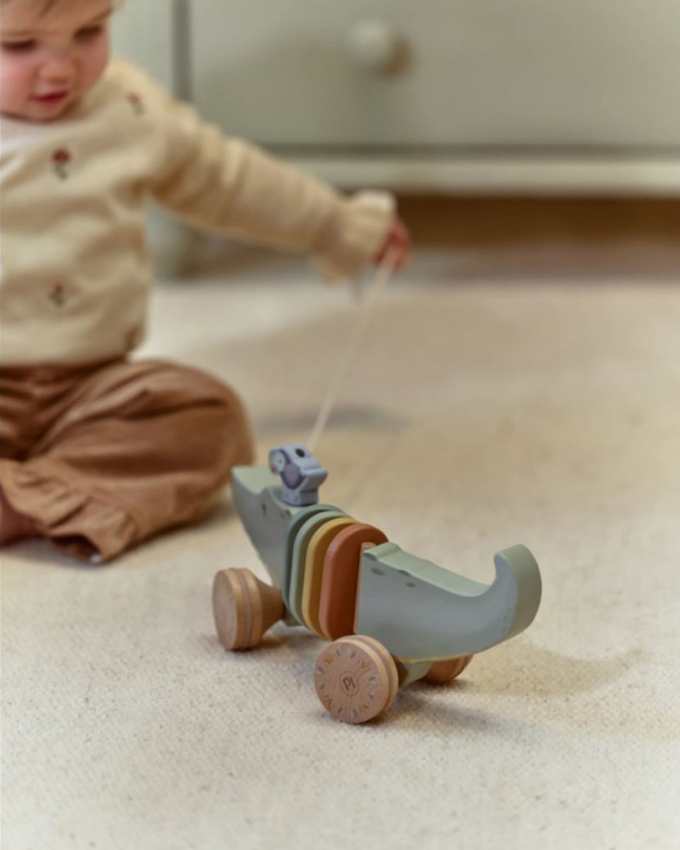 Little Dutch Wackel-Nachziehtier aus Holz FSC