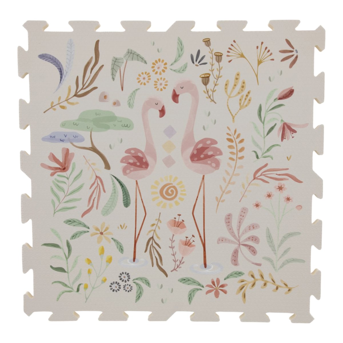 Little Dutch Safari Friends Puzzlematte 120 x 180 cm
