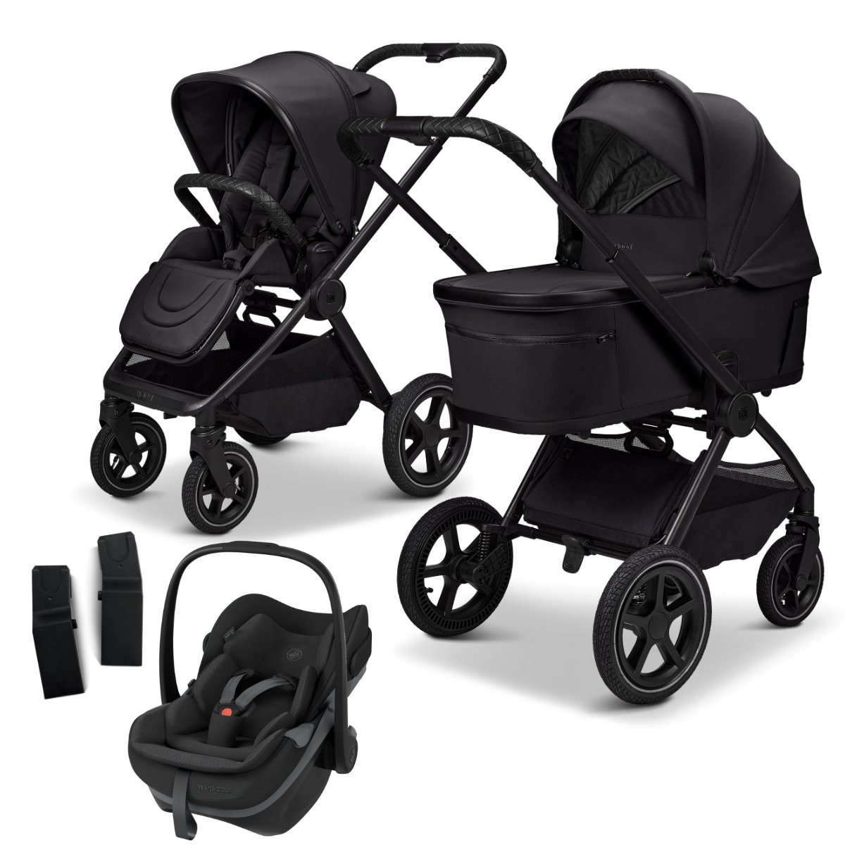 Moon Gio Fold Air Kinderwagen Set 3 in 1 inkl. Maxi Cosi Pebble Slide Pro Babyschale