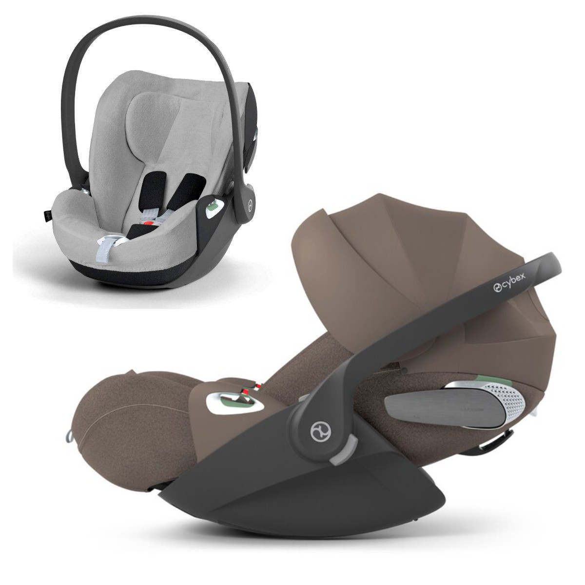 Cybex Cloud T i-Size Babyschale + Sommerbezug