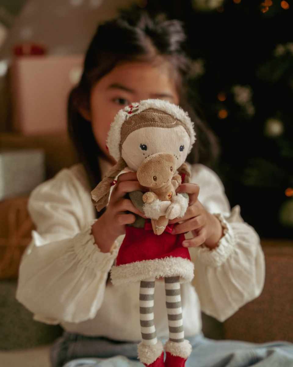 Little Dutch Weihnachtspuppe Rosa 35 cm