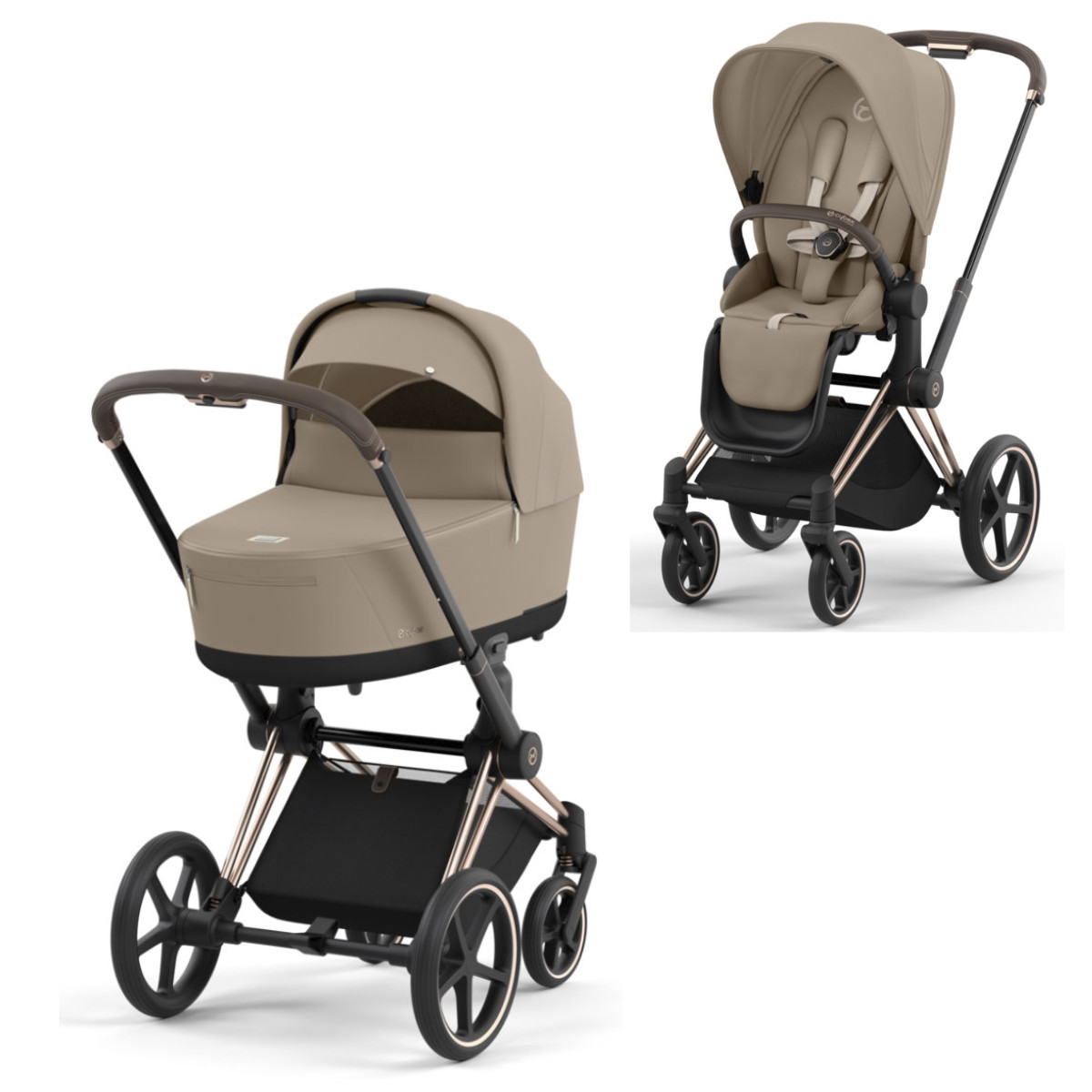 Cybex Priam Kombikinderwagen mit Lux Babywanne