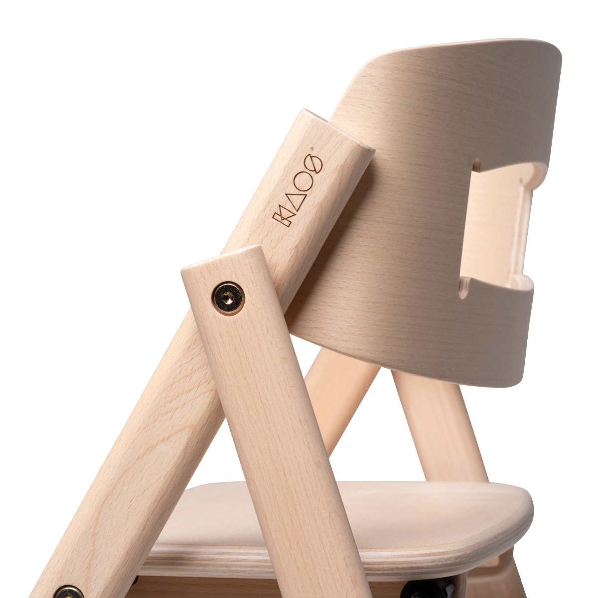 KAOS Klapp Hochstuhl aus Holz, klappbar