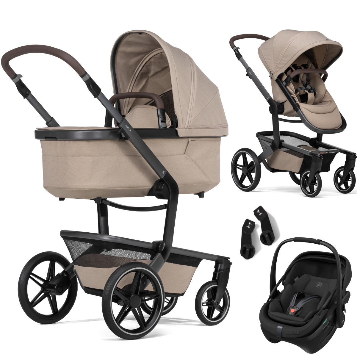 Joolz Day5 Kinderwagen Set 3 in 1 inkl. Maxi Cosi-Coral Slide Pro
