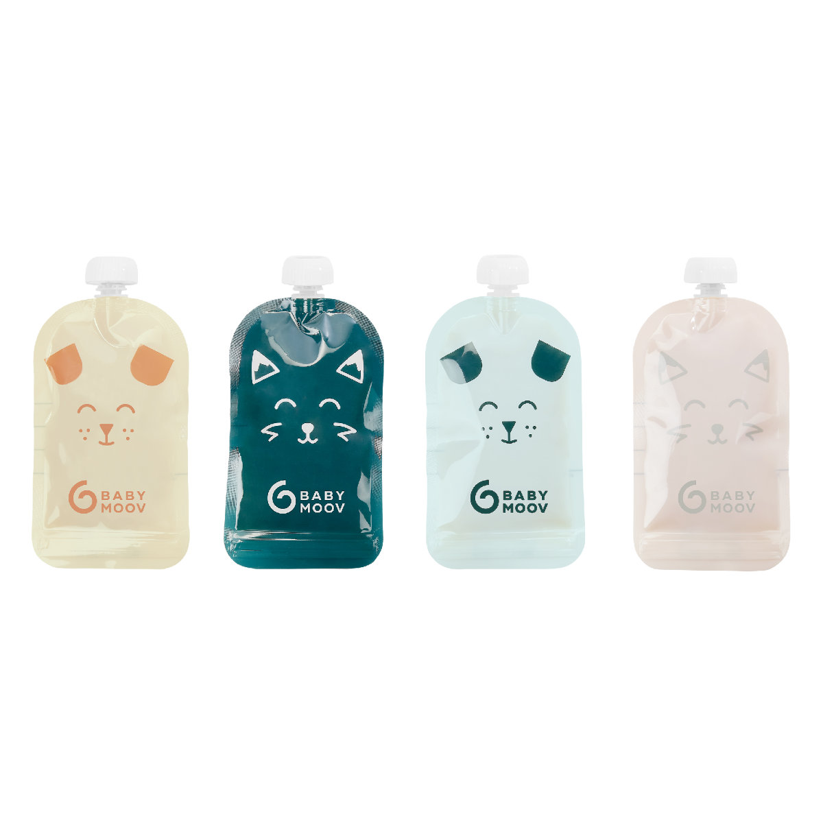Babymoov Quetschbeutel ISY POUCHES, 20 Stk.