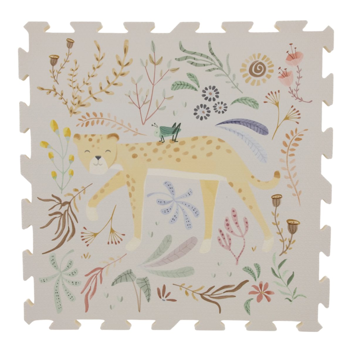 Little Dutch Safari Friends Puzzlematte 120 x 180 cm