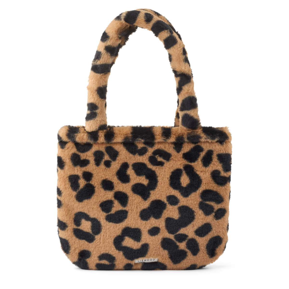 Liewood Lexia Plüsch-Kindertasche mit Leo-Muster