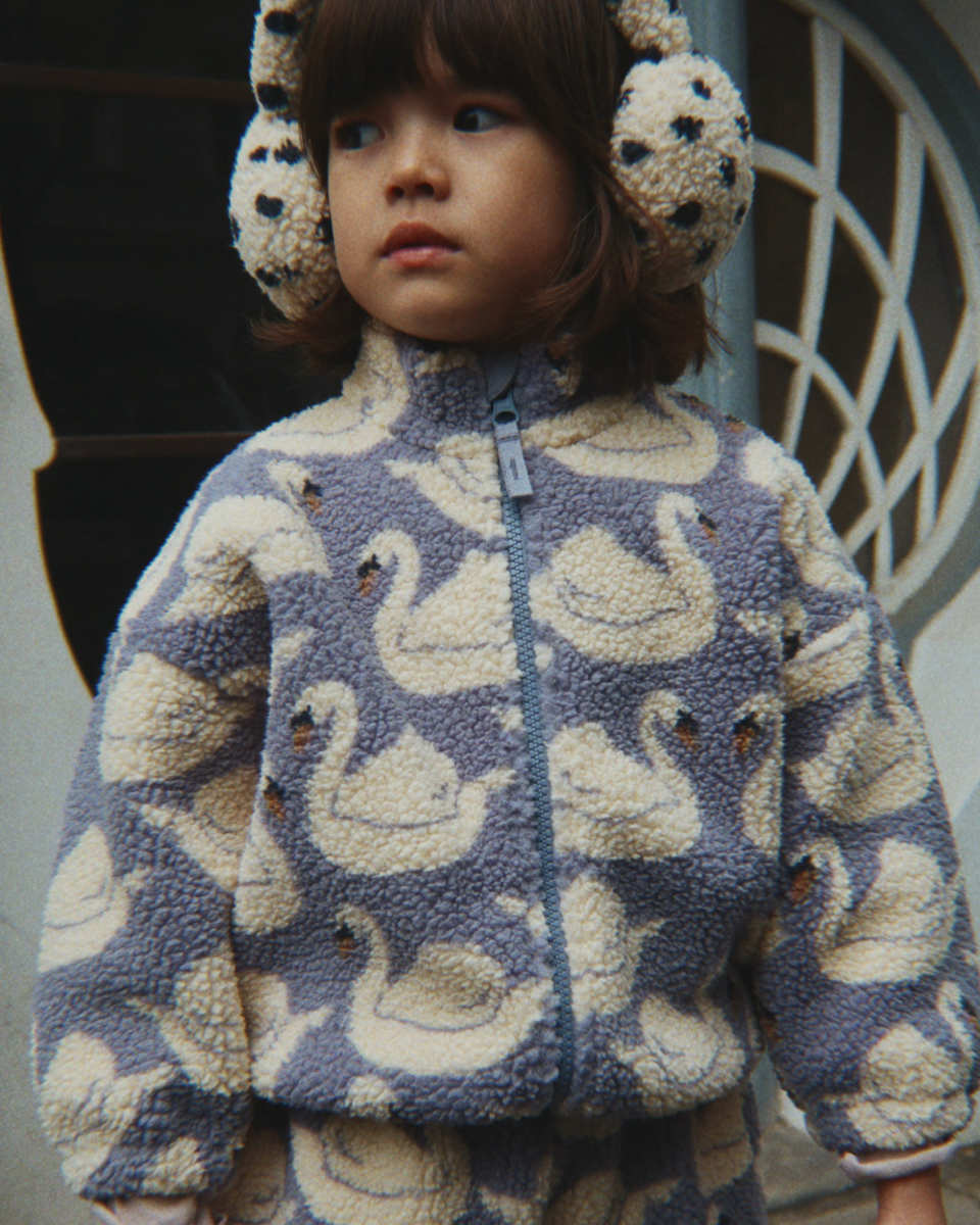 Konges Sløjd Jody Teddy Fleecejacke, 9M-4Y