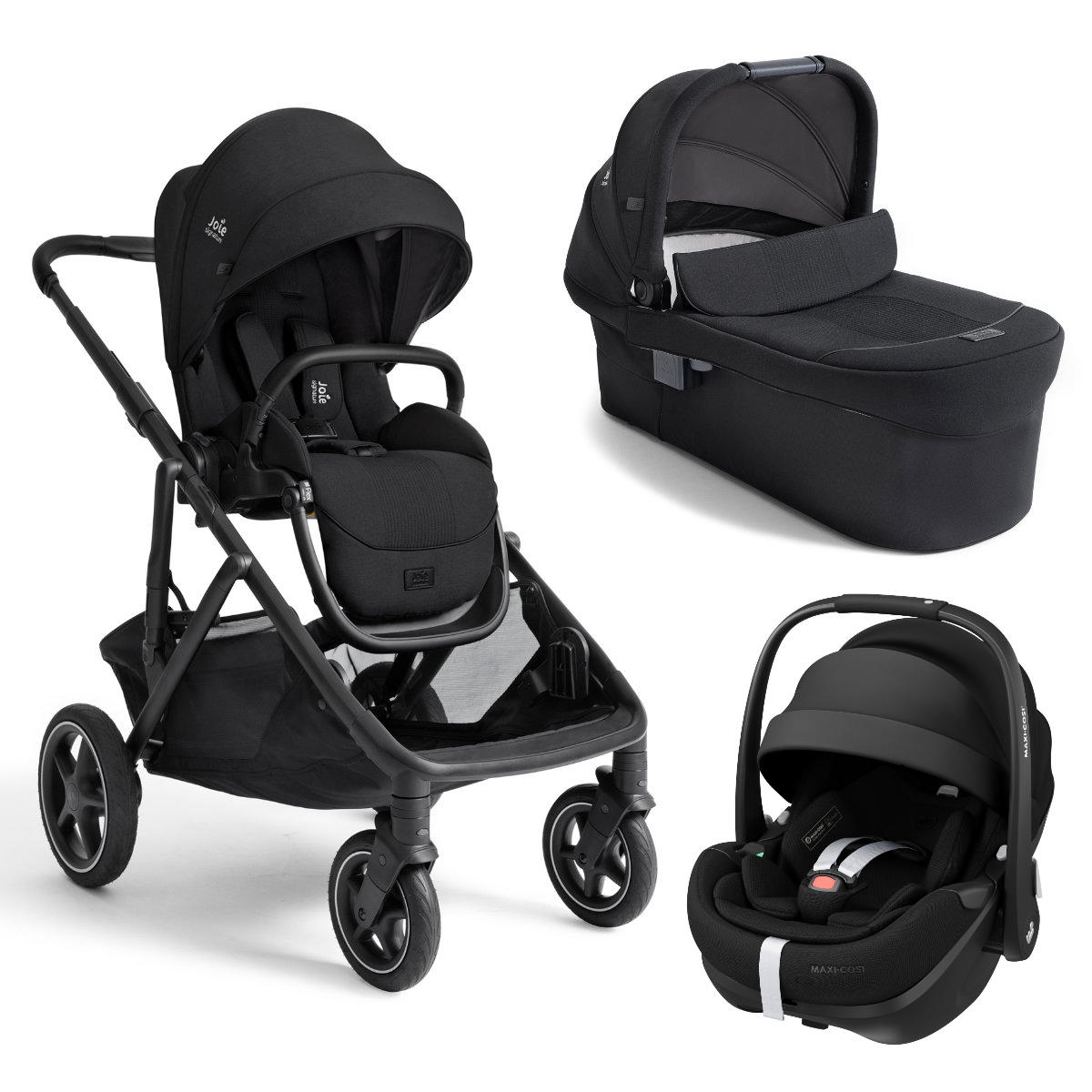 Joie Signature Versiti Kinderwagen Set 3 in 1 inkl. Maxi Cosi Pebble 360 Pro2 Babyschale
