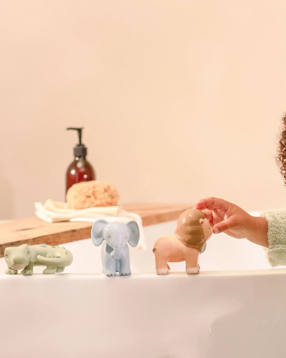 Little Dutch Safari Friends Badefiguren 3er-Set