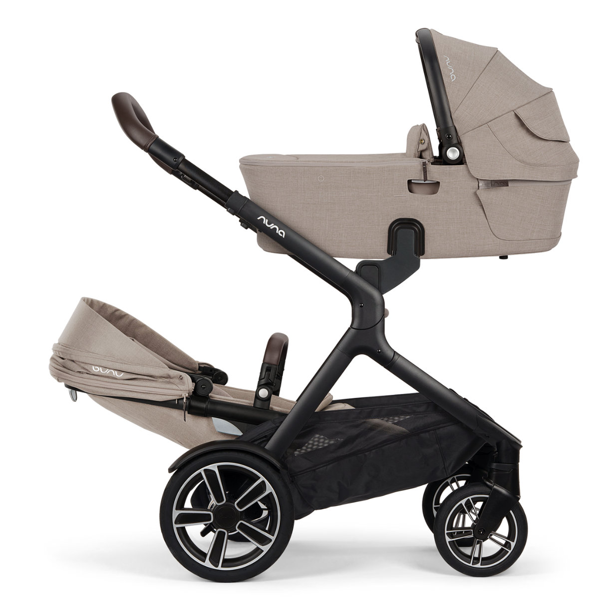 Nuna DEMI Next Kinderwagen Set 3 in 1 inkl. Cybex Cloud T i-Size Babyschale