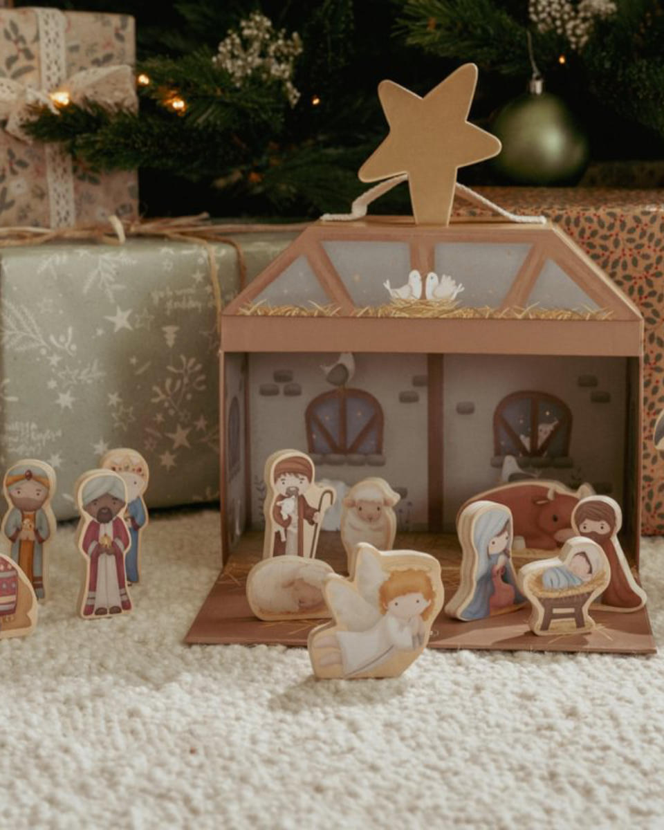 Little Dutch Weihnachtskrippe Spielset aus FSC-Holz
