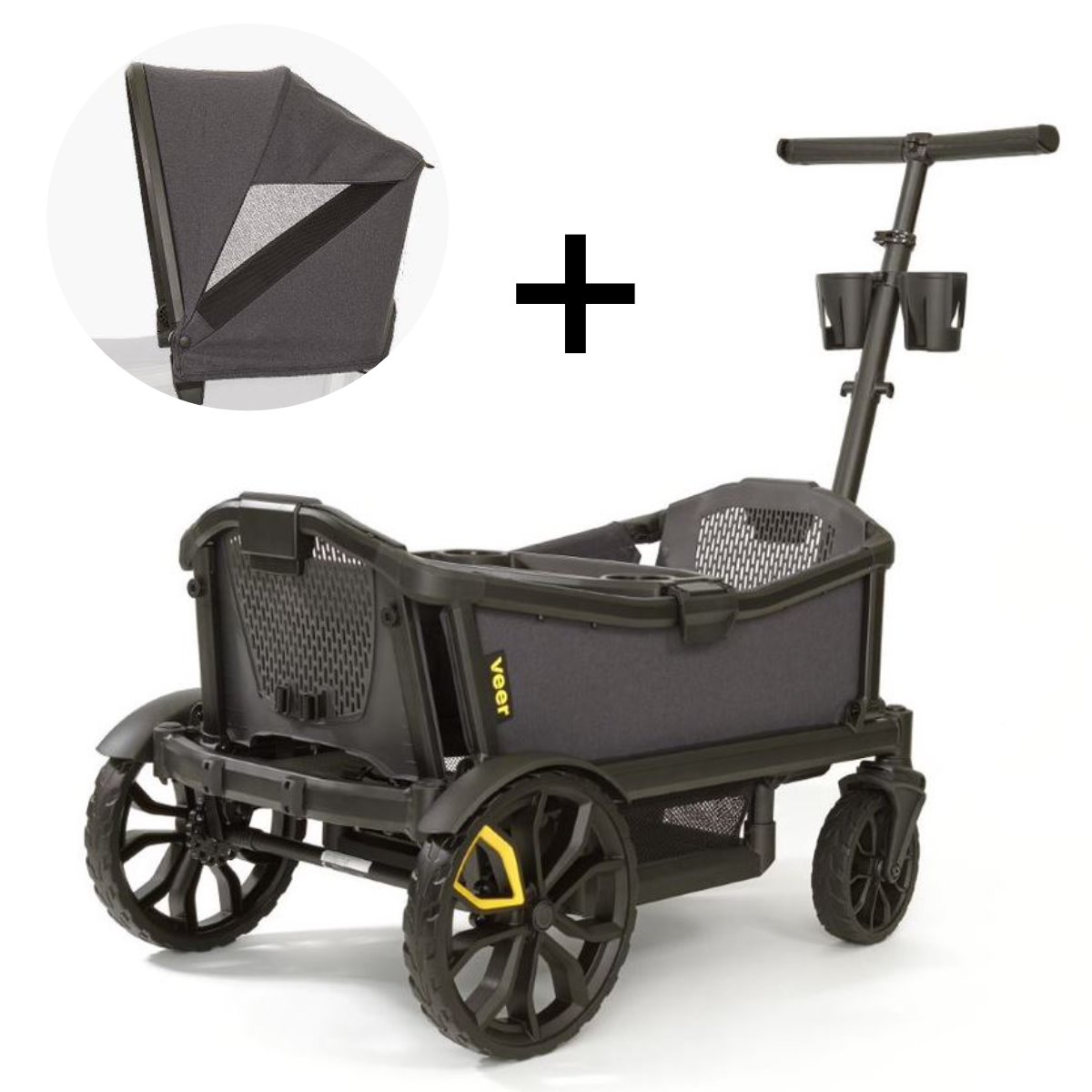 VEER Cruiser All Terrain Duo Bollerwagen + Sonnendach