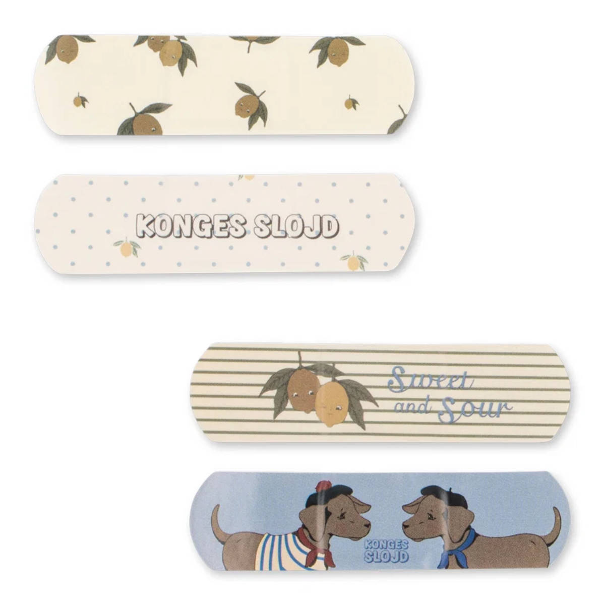 Konges Sløjd Kinderpflaster Kiss and Comfort – 24er-Pack