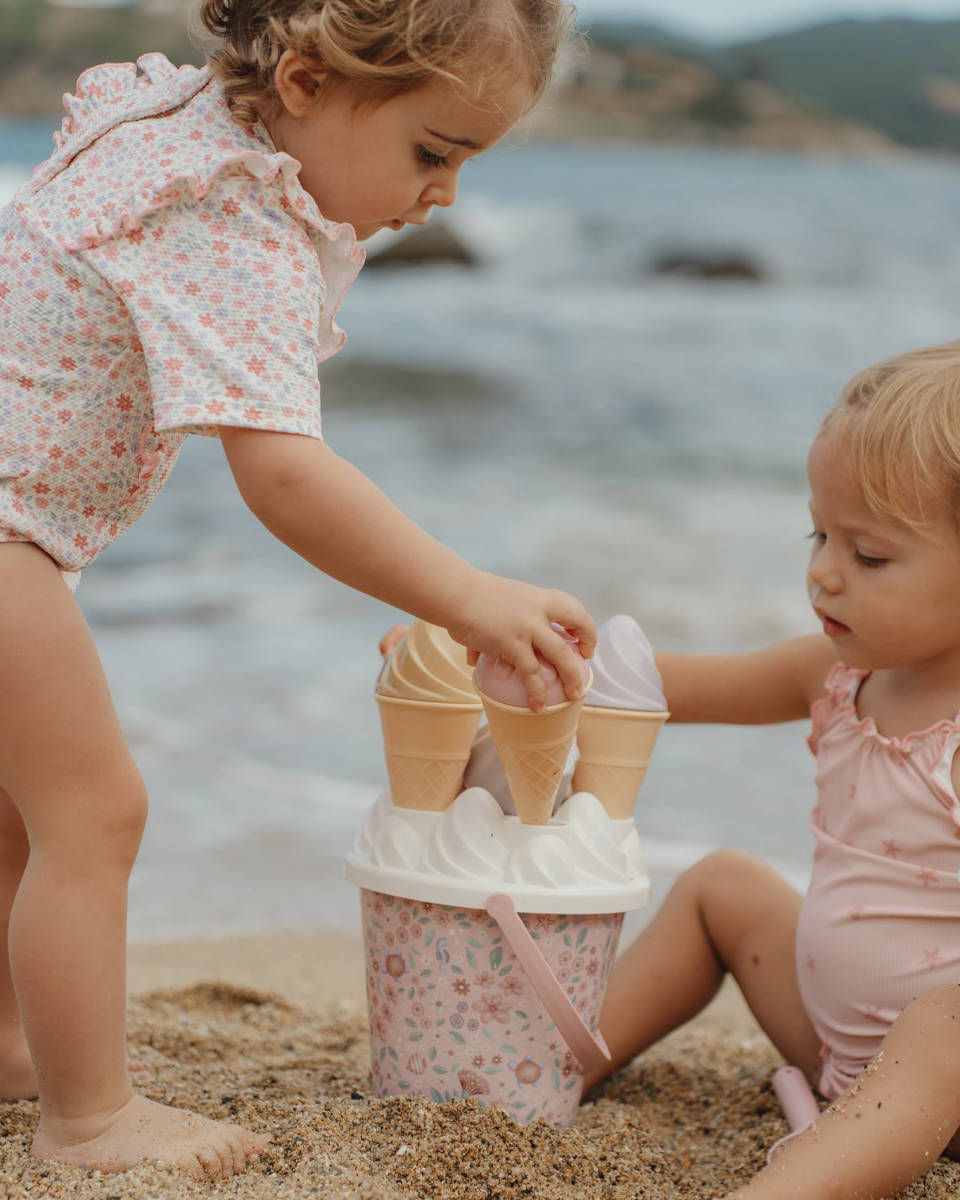 Little Dutch Sandspielzeug Eiscreme-Spielset, 14-teilig