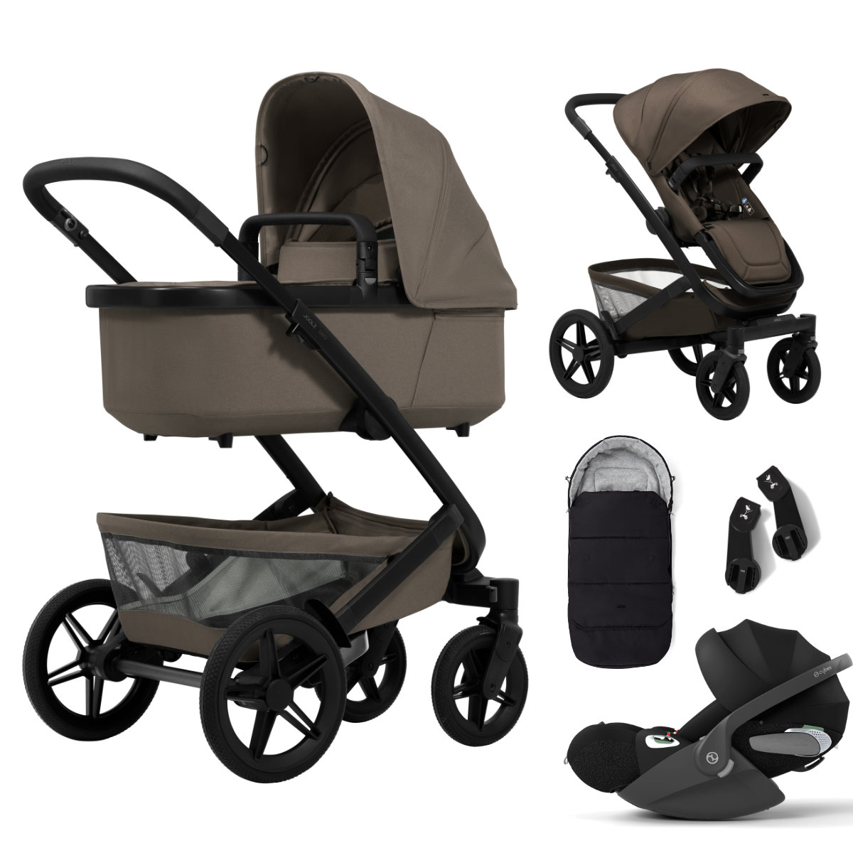 Joolz Geo5 Kinderwagen Set 3 in 1 inkl. Cybex Cloud T i-Size Babyschale