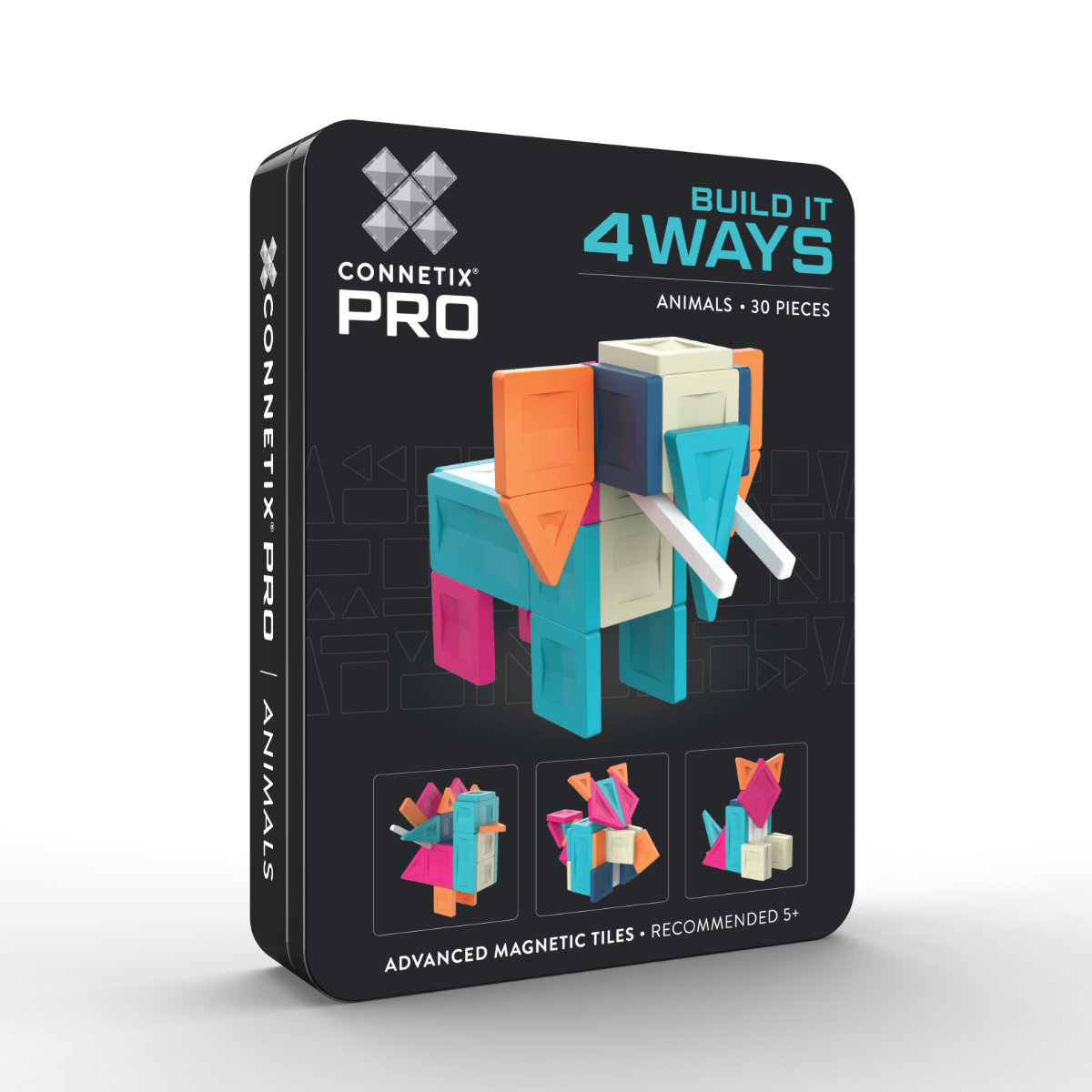 Connetix PRO Animals Pack – Magnetbausteine – 30 Teile