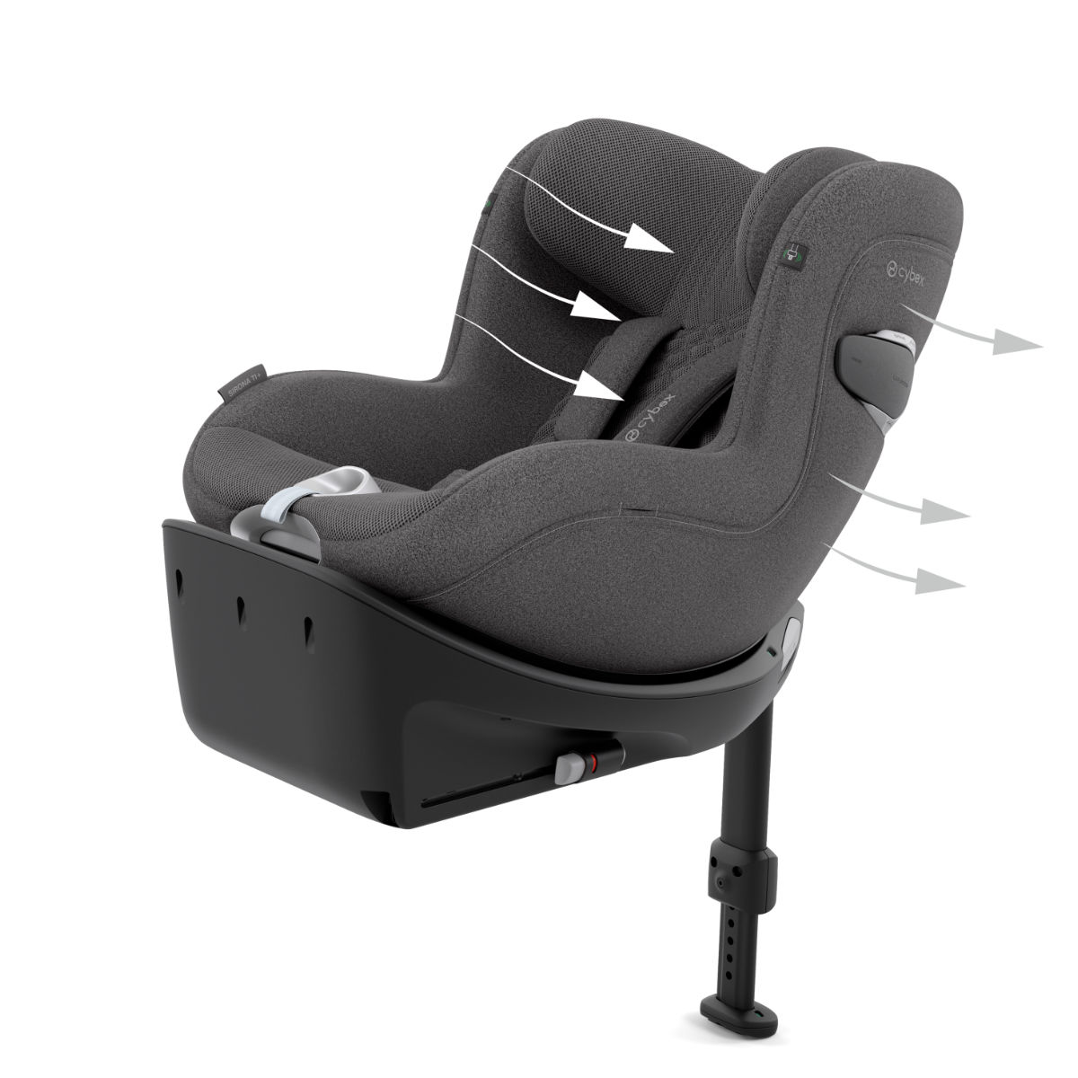 Cybex Sirona Ti i-Size Kindersitz mit integrierter Basisstation