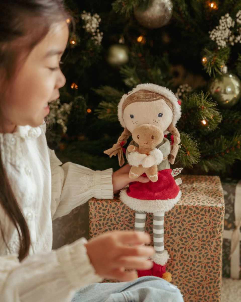 Little Dutch Weihnachtspuppe Rosa 35 cm