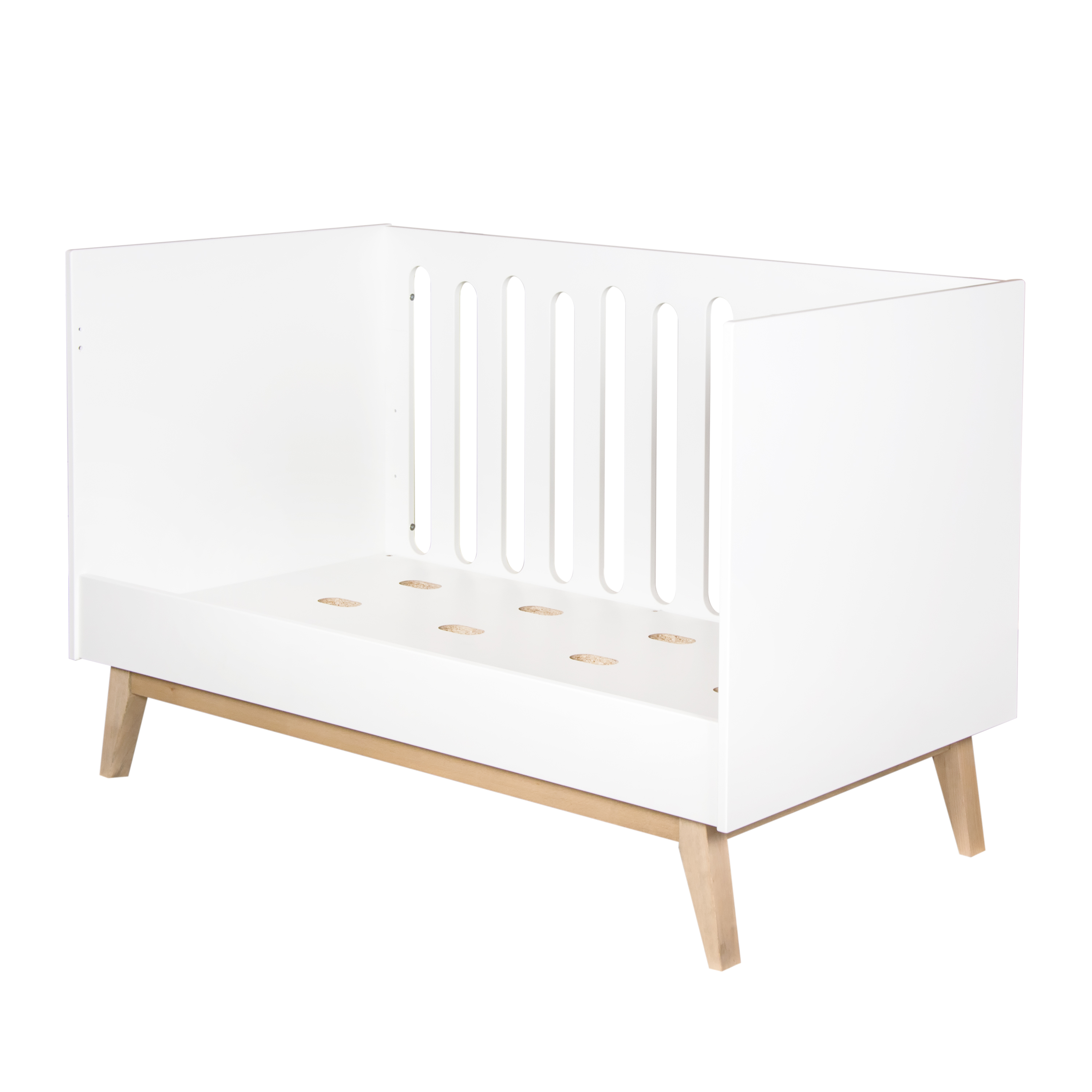 Quax Babybett Trendy Weiss 60 x 120 cm