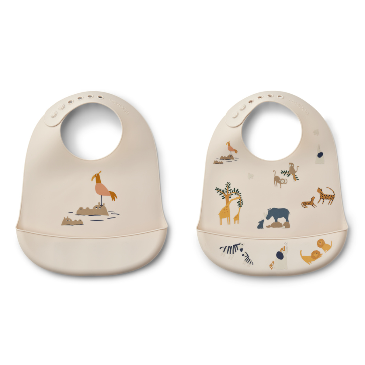 Liewood Tilda Silikon Lätzchen, 2-er Pack
