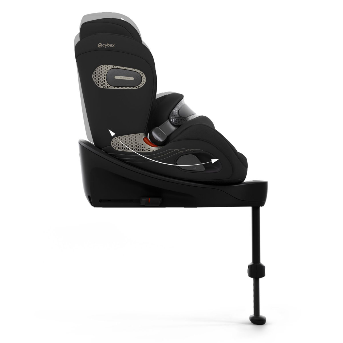 Cybex Anoris Si Airbag i-Size Kindersitz (15 Monate–7 Jahre) mit integrierter Basisstation