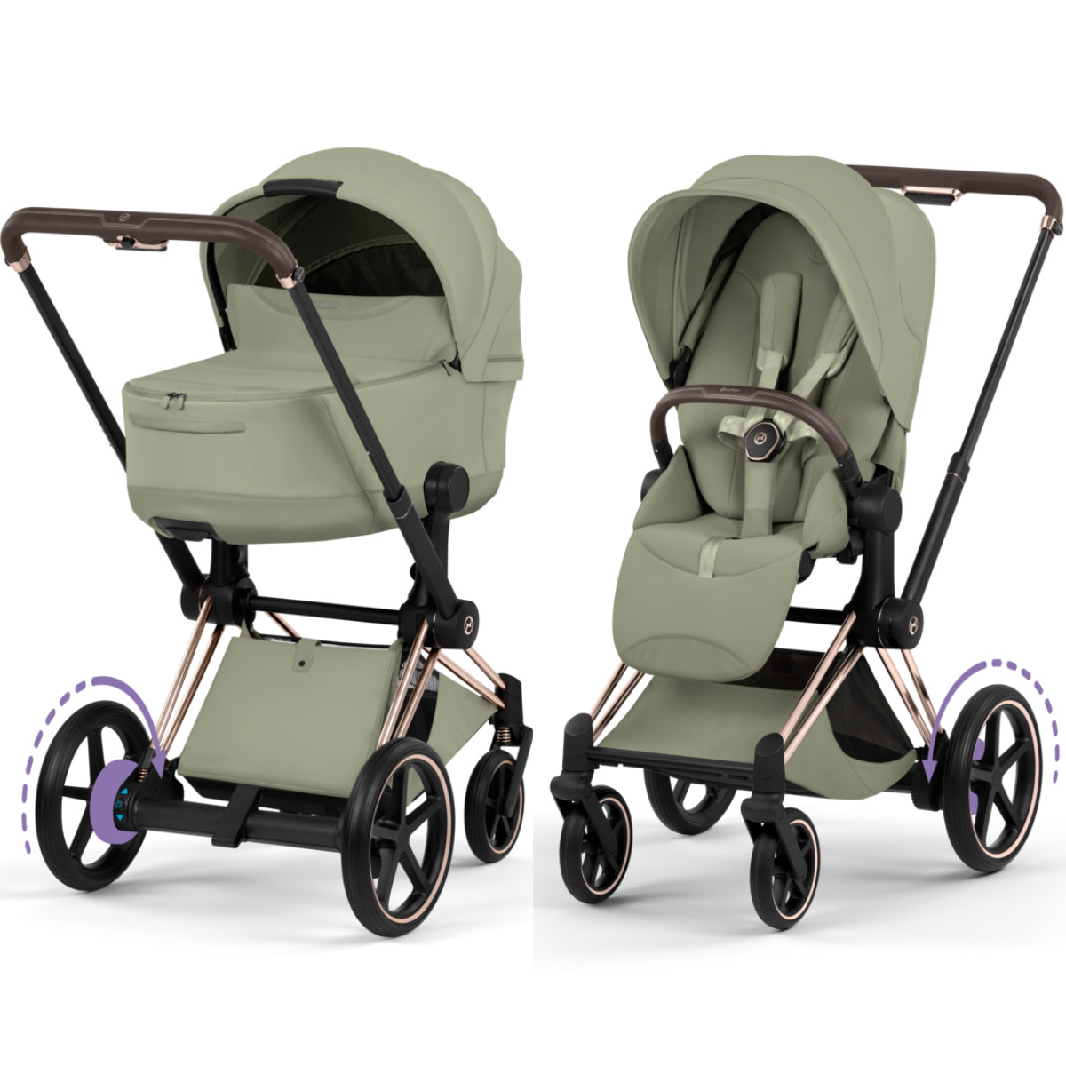 Cybex E-Priam 5 Style Kombikinderwagen