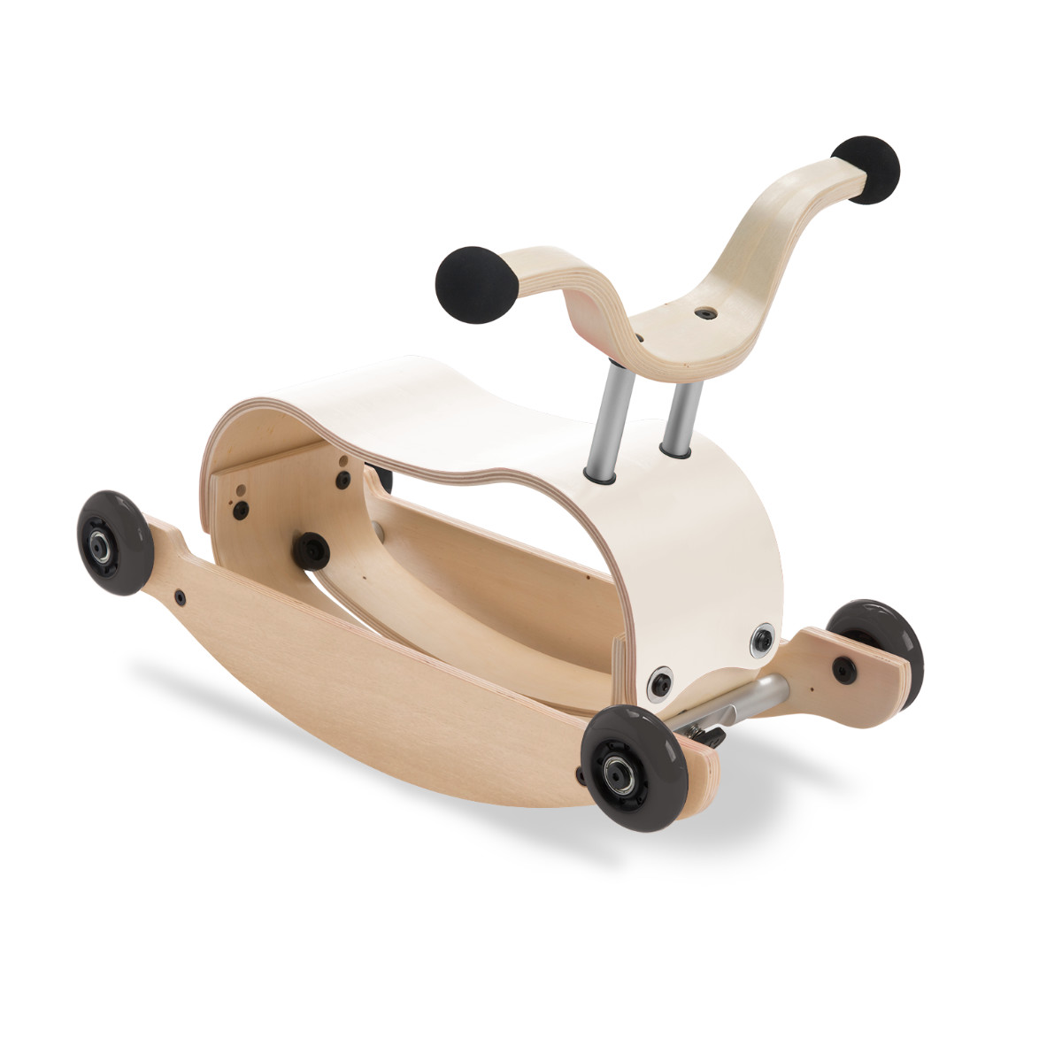 Wishbone Mini-Flip 3in1 Walker - Laufwagen, Rutschauto & Schaukeltier