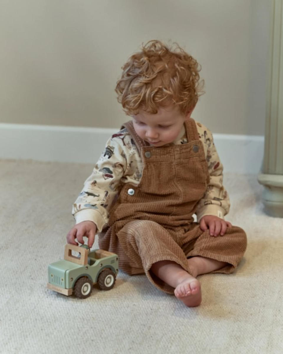 Little Dutch Safari-Jeep mit Figur aus FSC-Holz