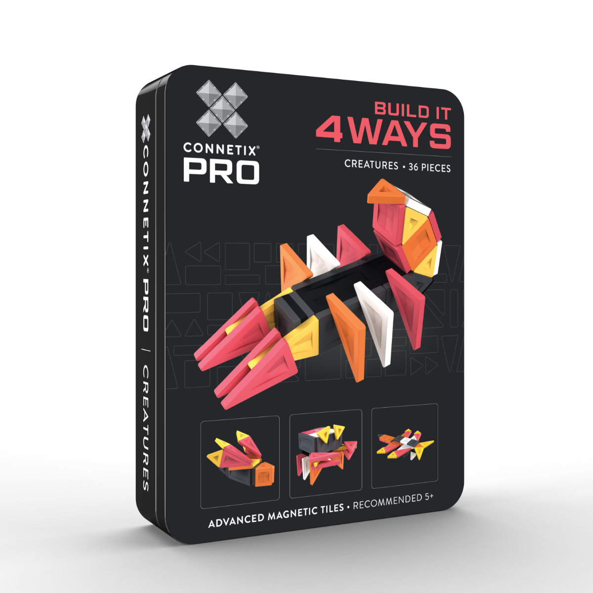 Connetix PRO Creatures Pack – Magnetbausteine – 36 Teile