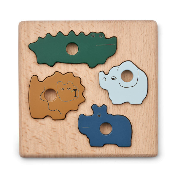 Liewood Suki Puzzle aus Holz für Anfänger