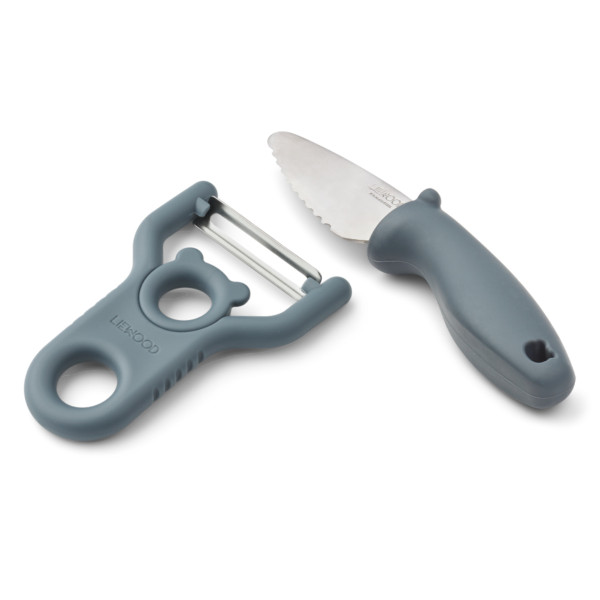 Liewood Pertense Kinder-Schäl- und Messer-Set