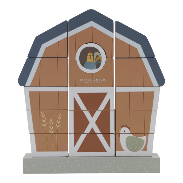 Little Dutch Stapelspiel Little Farm