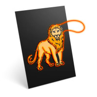 Kidywolf KIDYNEON – Leuchtendes Kreativboard