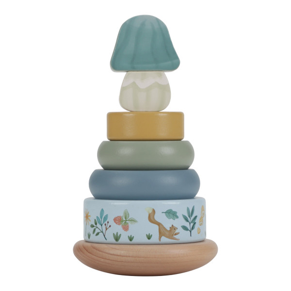 Little Dutch Holz-Stapelturm mit Ringen