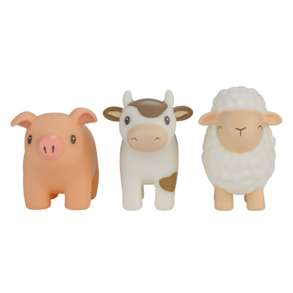 Little Dutch Badefiguren Farm, 3er-Pack