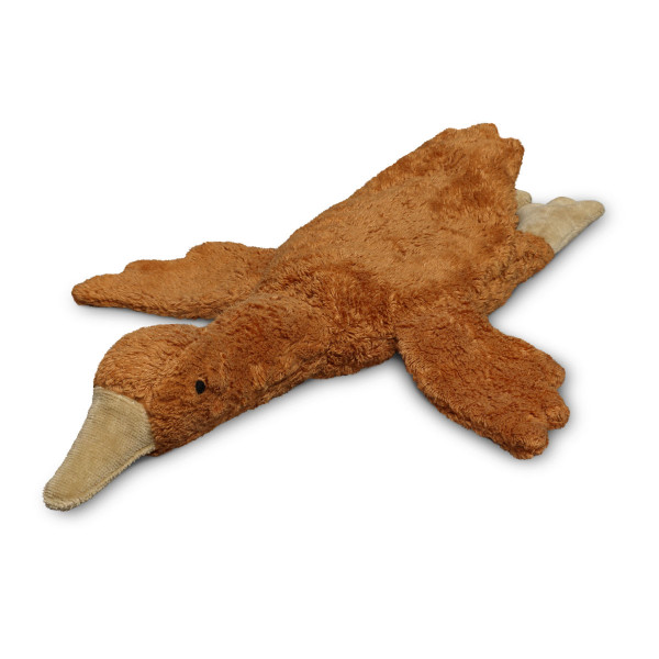 Senger Naturwelt Gans klein – Kuscheltier & Wärmekissen, 47 cm